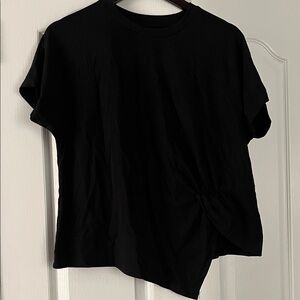Maternity Classic Black Women's Short Sleeve Tee